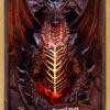 HEX Collectibles – Blizzard Official Licensed peripheral Hearthstone Deathwing card art statue HEXFRAME05 (Licensed) -