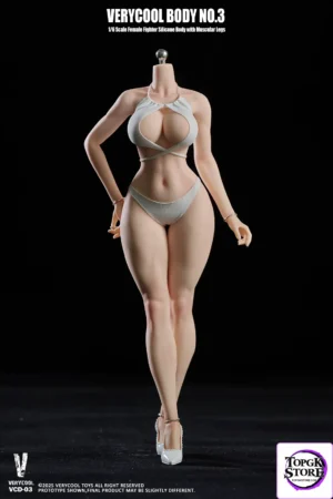 VERYCOOL - Body No.3 Full-Figured 1/6 Silicone Female Body VCD-03A VCD-03B VCD-03C - Photo 1 | TopGKStore