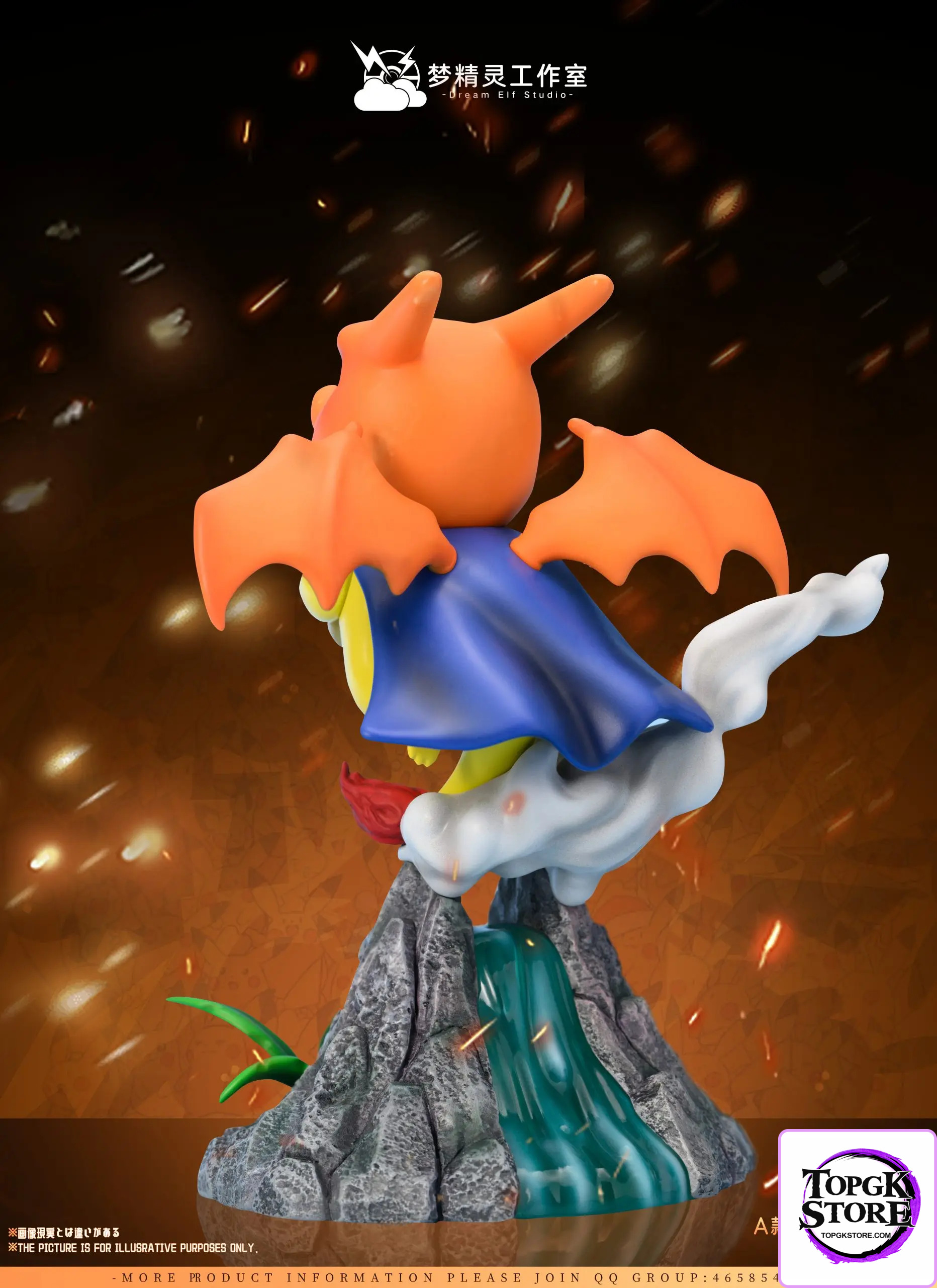 DREAM ELF Studio – Pokémon Pikachu COS Charizard - Photo 5 | TopGKStore