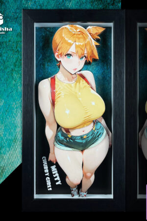 Tetsukurisha Studio – Misty Chubby Girls Series 04 Cardboard/3D Decorative Painting Pokémon - Photo 2 | TopGKStore