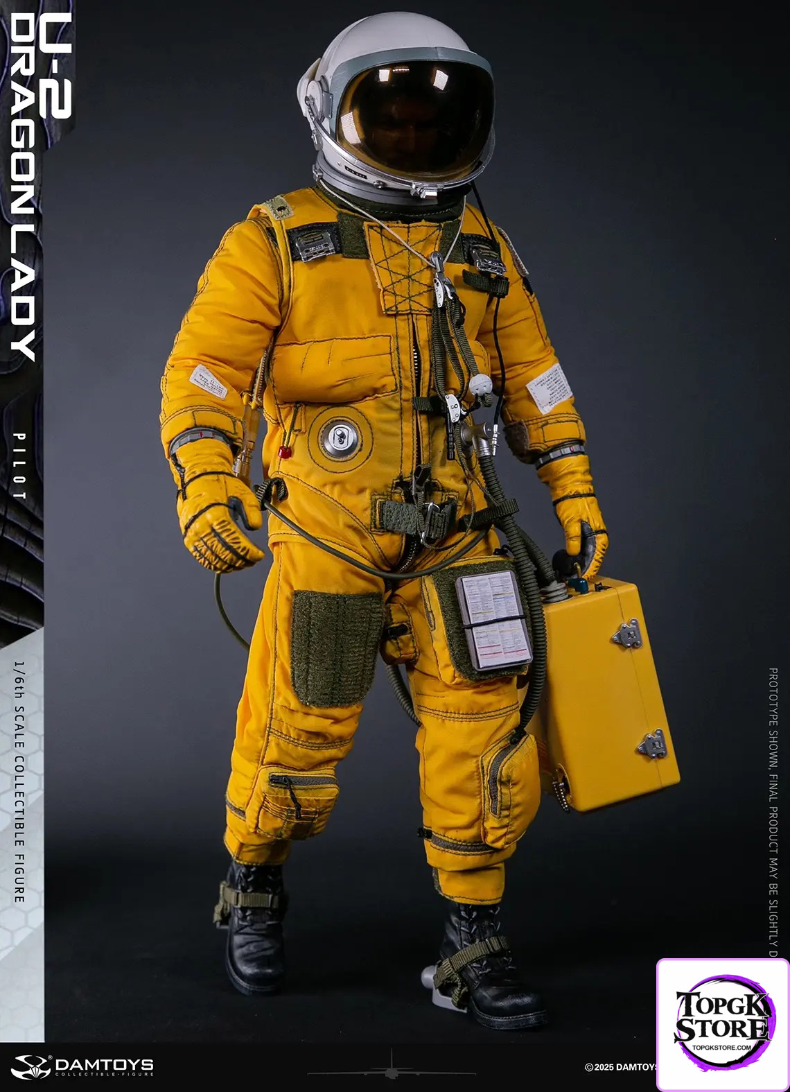 DAMTOYS – 1/6 Scale U-2 Dragon Lady Reconnaissance Aircraft Pilot NO.78110 (Licensed) - Photo 3 | TopGKStore