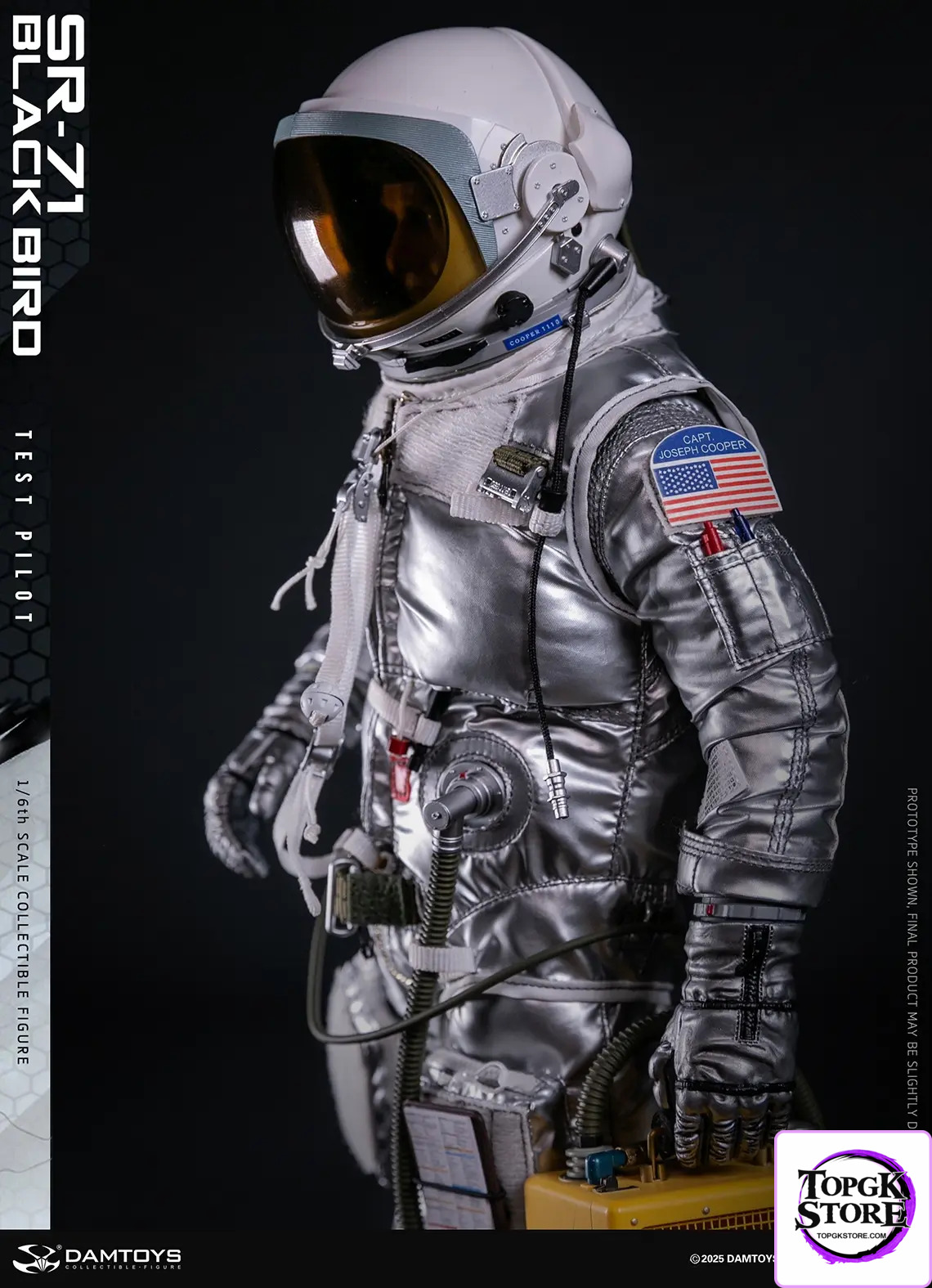 DAMTOYS – 1/6 Scale SR-71 Blackbird Test Pilot NO.78109 (Licensed) - Photo 5 | TopGKStore