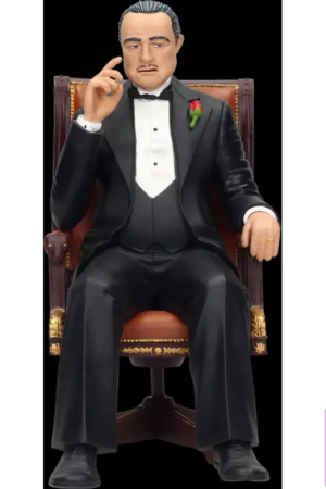 SD TOYS Studio – The Godfather Seated Vito Andolini Corleone Statue - Photo 1 | TopGKStore