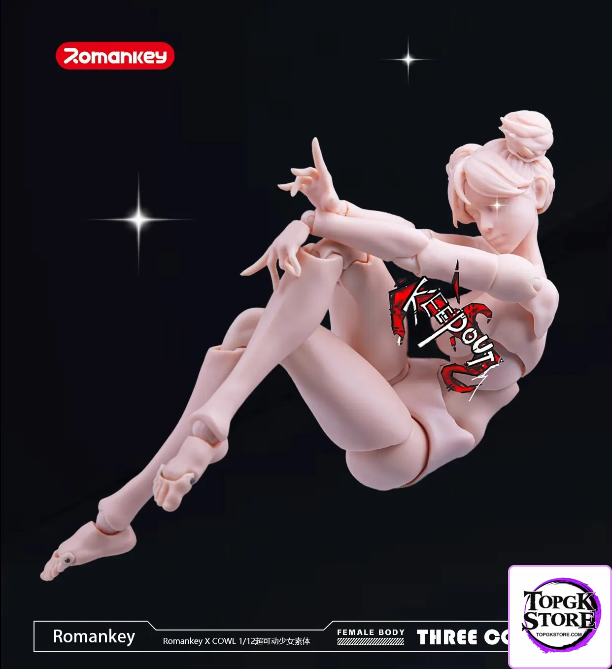 Romankey Studio – 1/12 Scale Highly Articulated Female Body Reissue (Licensed) - Photo 7 | TopGKStore