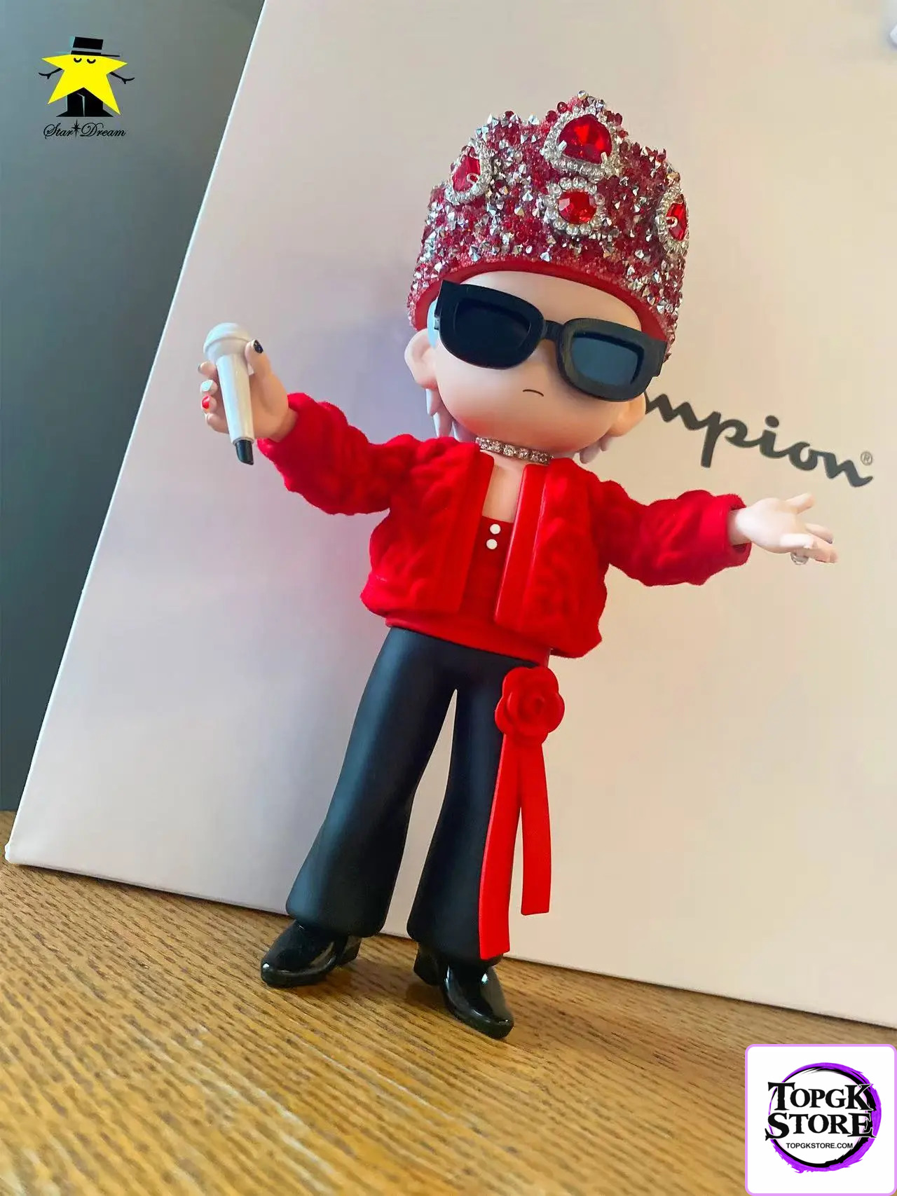Star Dream Studio – G-Dragon Red Rose Flocking - Photo 2 | TopGKStore