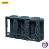 JOYTOY – Individual Soldier Hangar Display Case – Starhunt Green & Titanium Grey & Shadow Black A B C (Li