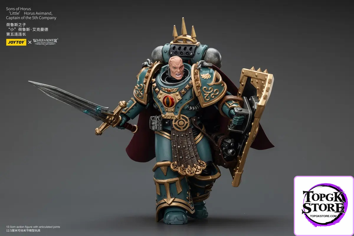 JOYTOY – Sons of Horus ‘Little’ Horus Aximand,Captain of the 5th Company JT01833 (Licensed) - Photo 2 | TopGKStor