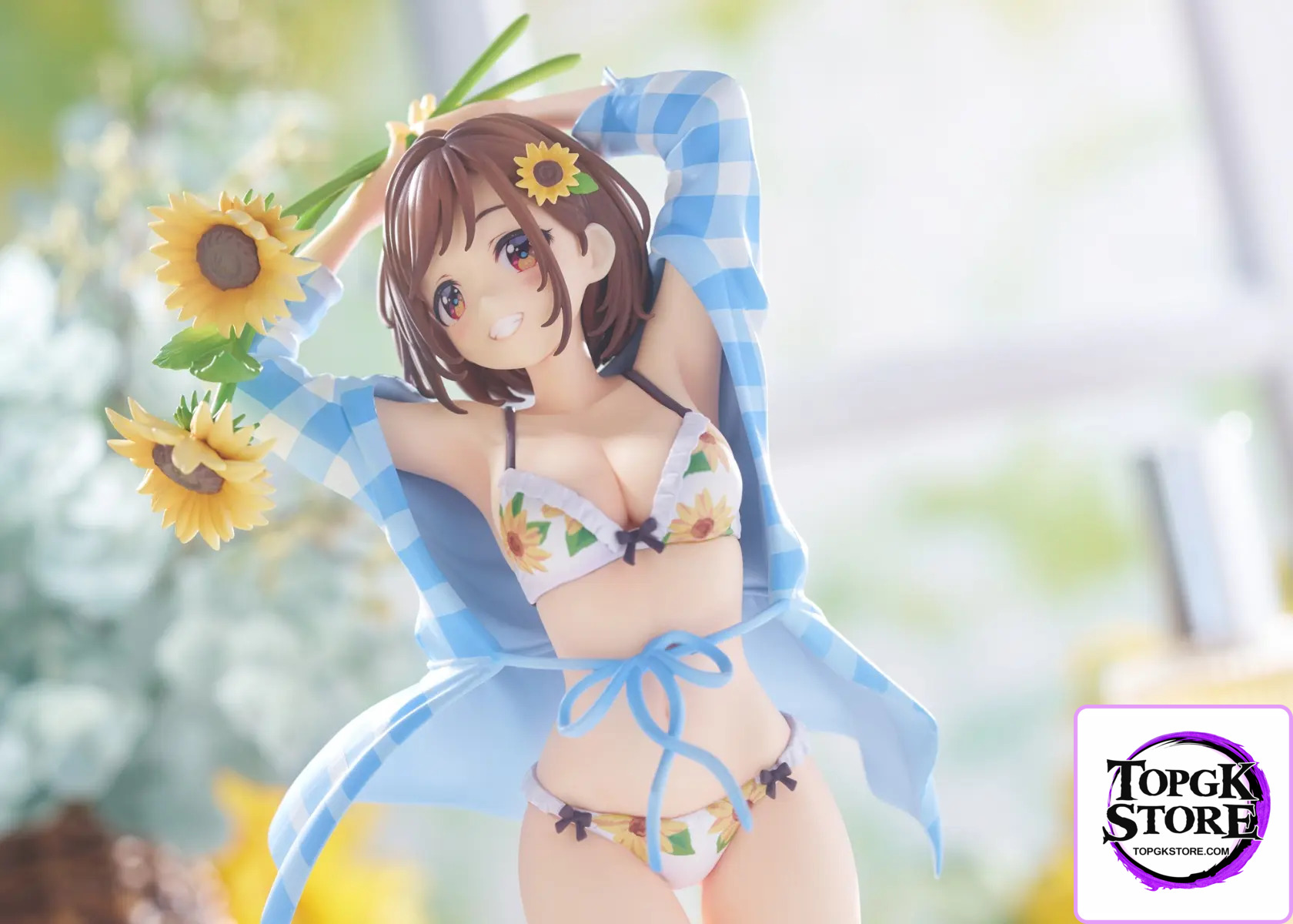 PLUM – Sunflower Girl Illustration by EnMorikura (Licensed) - Photo 9 | TopGKStore