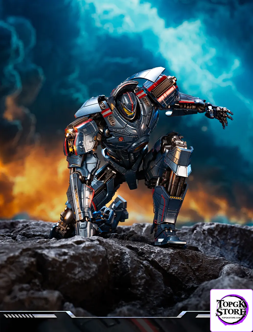 GONG Studio – Resonance Pacific Rim Danger Wanderer Diecast Action Figure (Licensed) - Photo 3 | TopGKStore