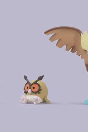 EC Studio – Pokémon Noctowl Evolution Set - Photo 1 | TopGKStore