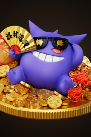 WAWA Studio – Lucky Gengar Pokémon - Photo 1 | TopGKStore