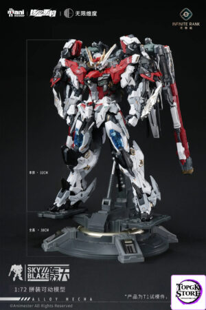 AniMester X Nuclear Gold Reconstruction X INFINITE RANK – SKY BLAZE 1/72 ALLOY MECHA (Licensed) - Photo 1 | TopGKStore