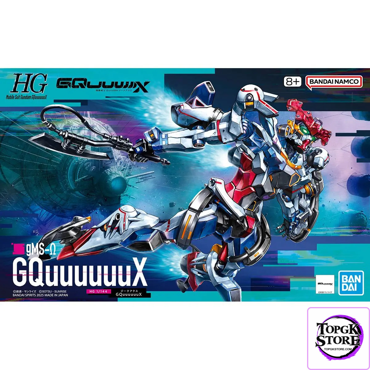 BANDAI – HG 1/144 GQuuuuuuX (Licensed) - Photo 9 | TopGKStore