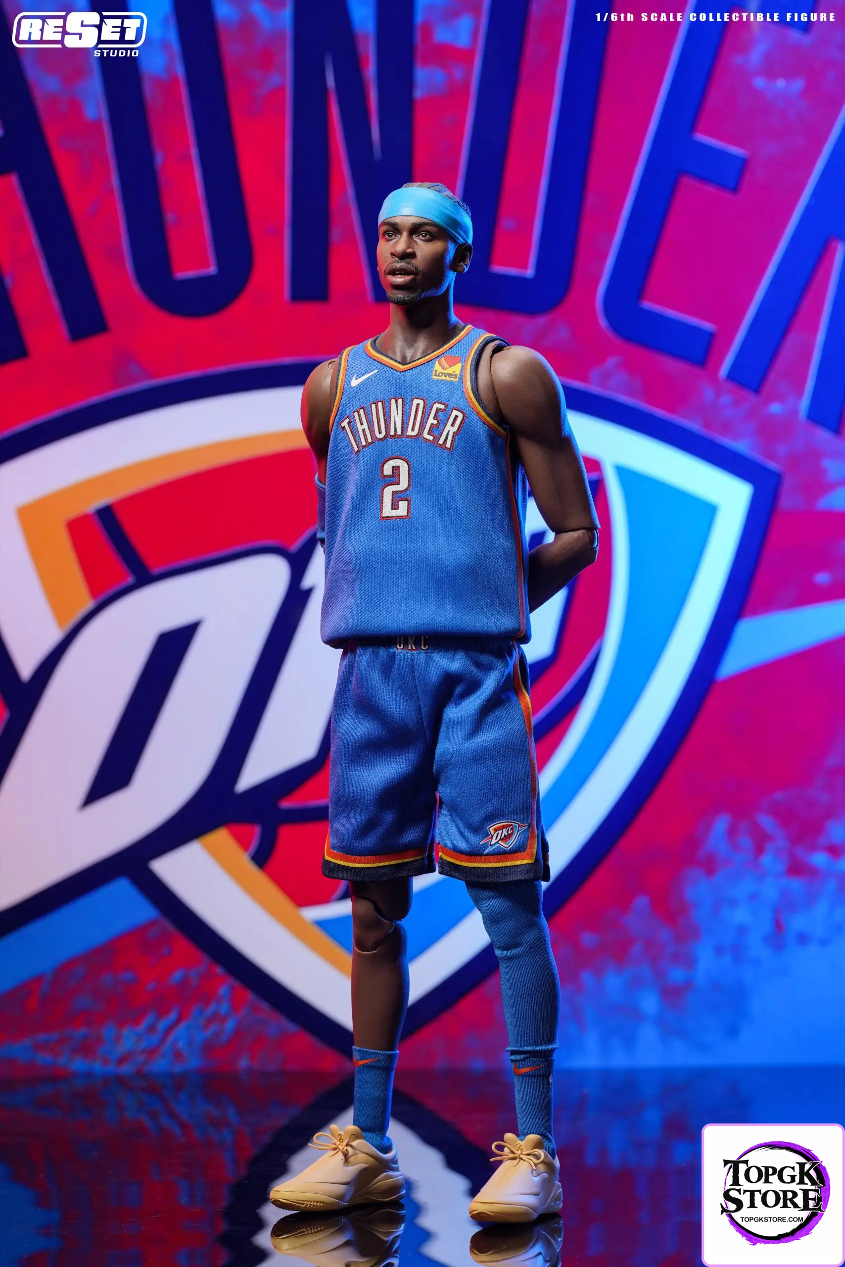Reset Studio – NBA Oklahoma City Thunder’s Alexander 1/6th Scale Collectible Action Figure Set - Photo 11 | TopGK