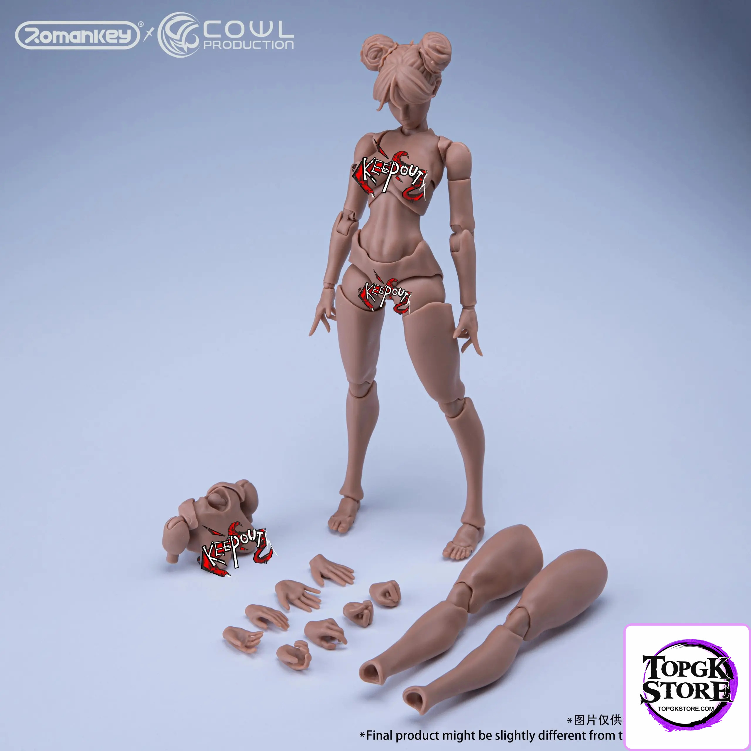 Romankey Studio – 1/12 Scale Highly Articulated Female Body Reissue (Licensed) - Photo 16 | TopGKStore