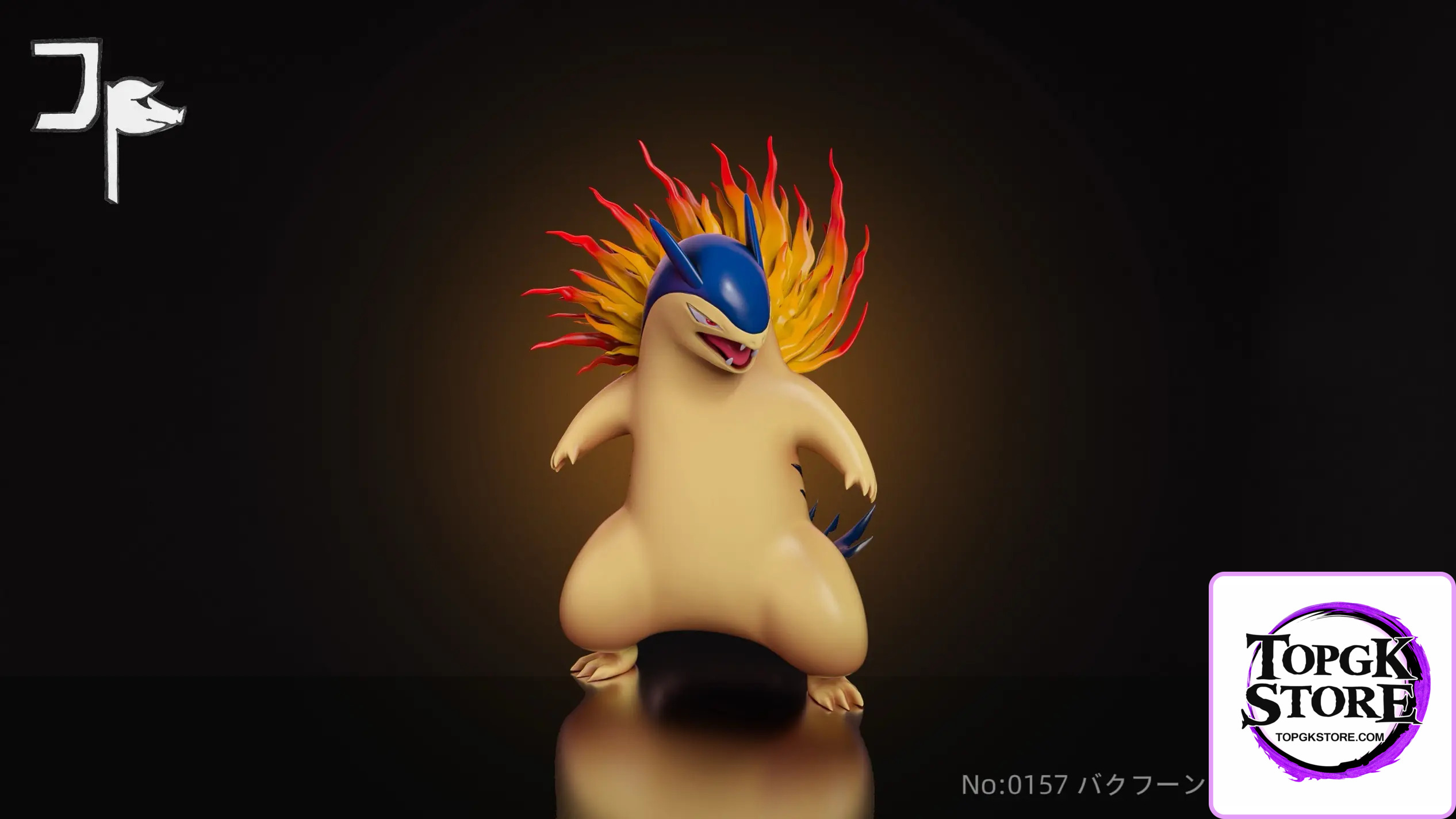 JP Studio – Pokédex Series #2 Typhlosion Pokémon - Photo 5 | TopGKStore
