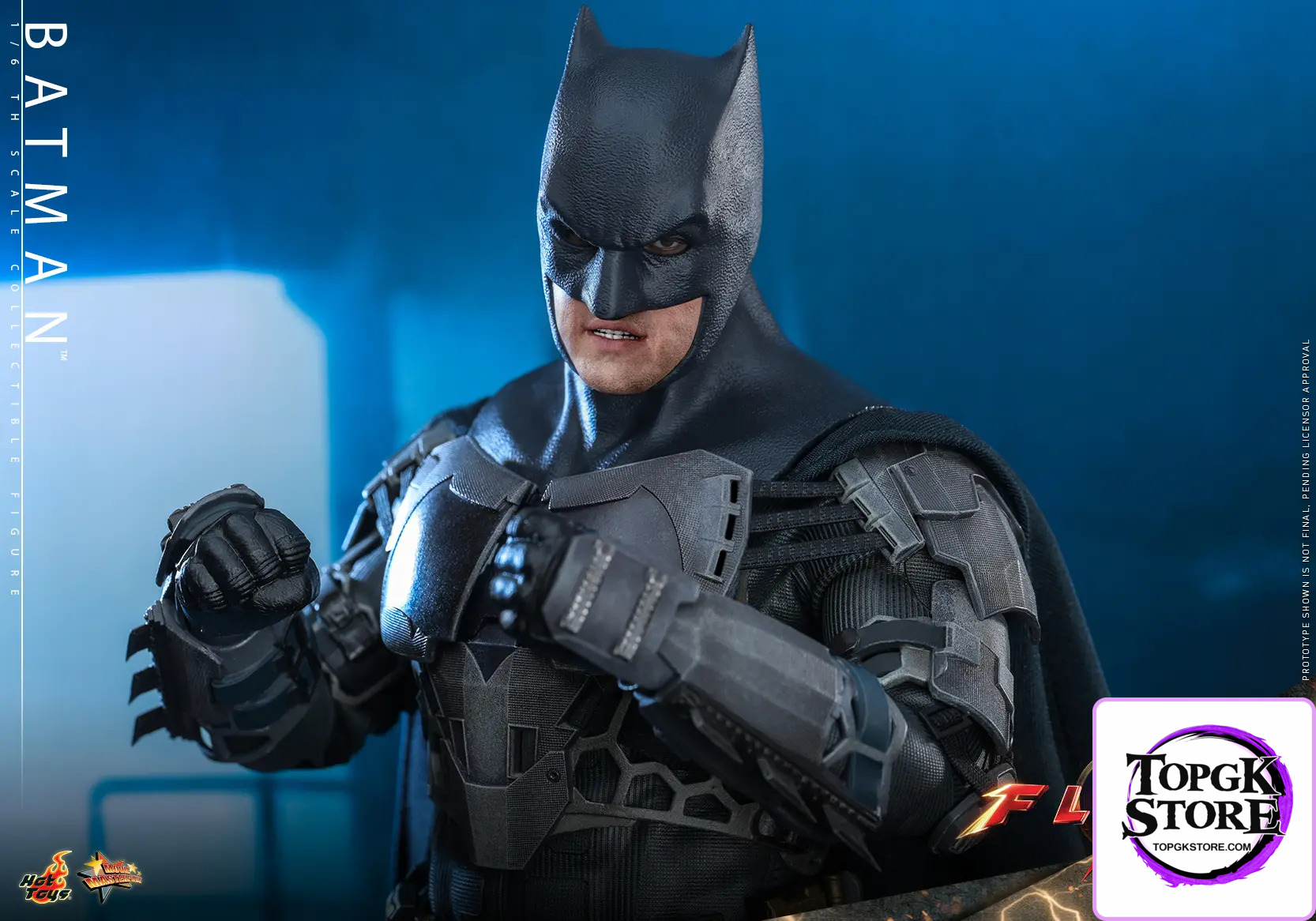 Hottoys – The Flash – Batman and Batcycle – 1/6th Scale MMS703 MMS704 MMS705 (Licensed) - Photo 5 | TopGKSt