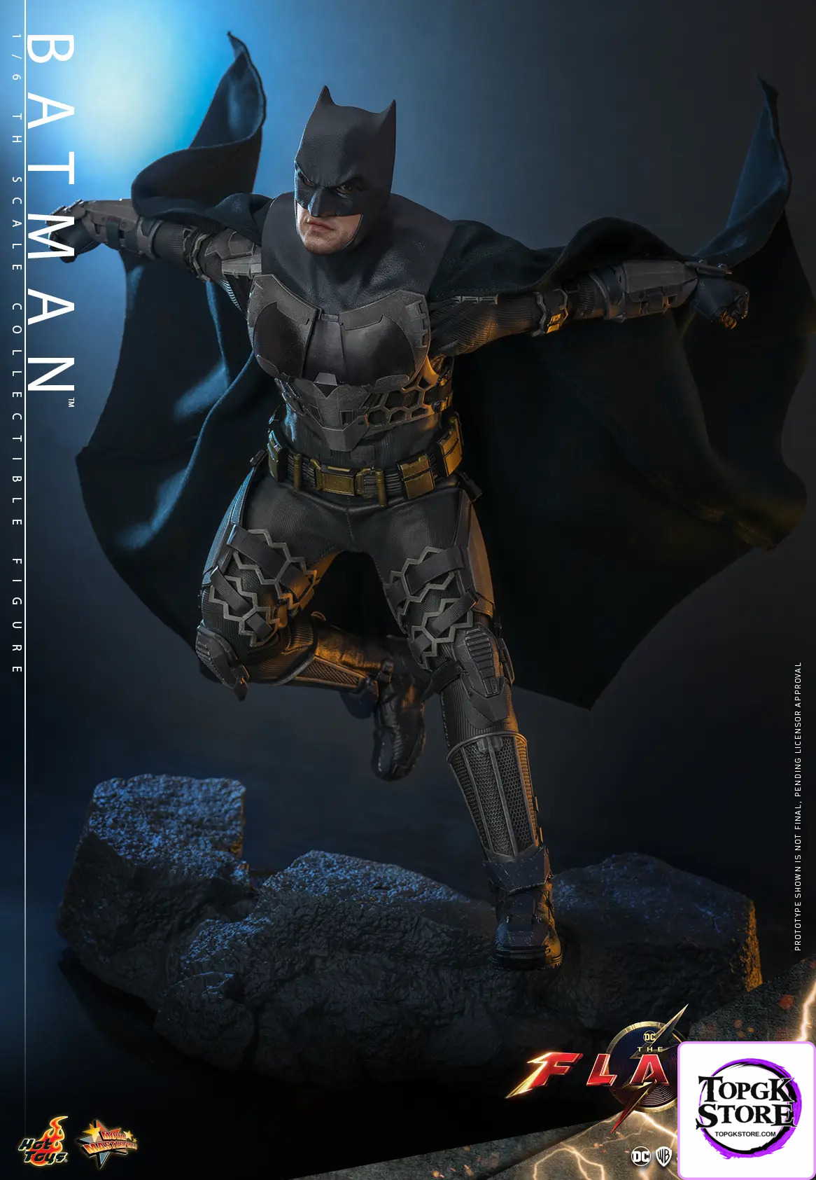 Hottoys – The Flash – Batman and Batcycle – 1/6th Scale MMS703 MMS704 MMS705 (Licensed) - Photo 22 | TopGKS