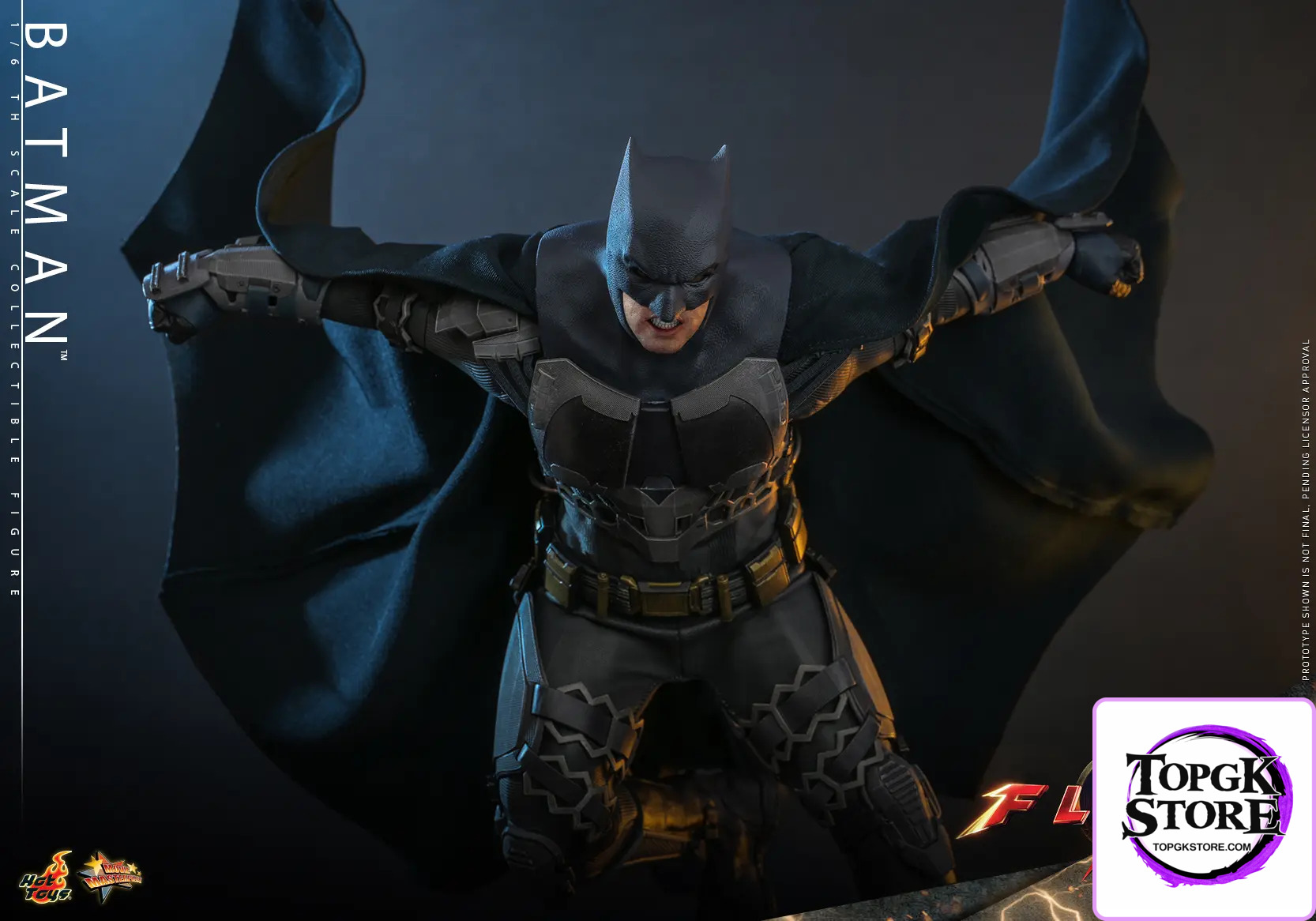 Hottoys – The Flash – Batman and Batcycle – 1/6th Scale MMS703 MMS704 MMS705 (Licensed) - Photo 7 | TopGKSt