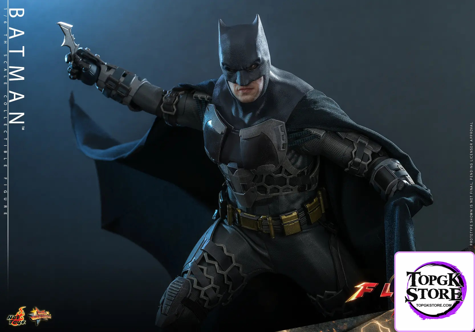 Hottoys – The Flash – Batman and Batcycle – 1/6th Scale MMS703 MMS704 MMS705 (Licensed) - Photo 9 | TopGKSt
