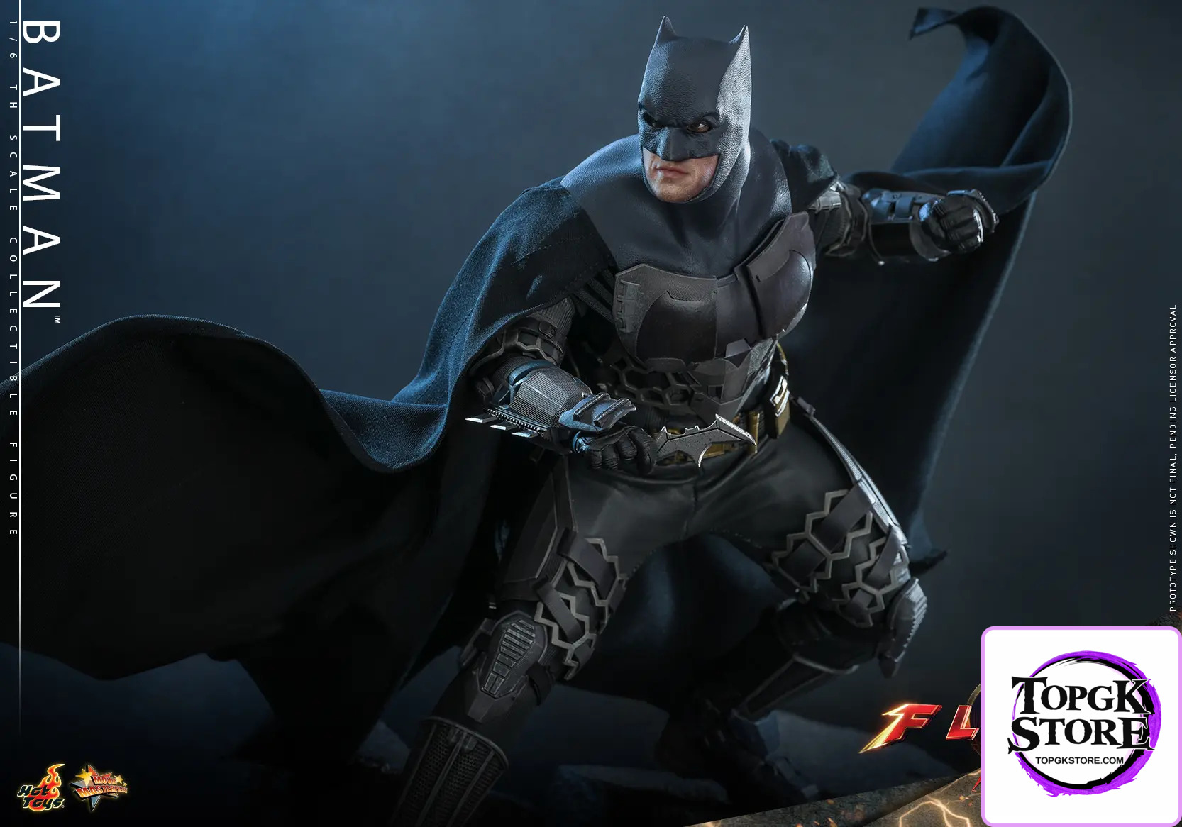 Hottoys – The Flash – Batman and Batcycle – 1/6th Scale MMS703 MMS704 MMS705 (Licensed) - Photo 6 | TopGKSt