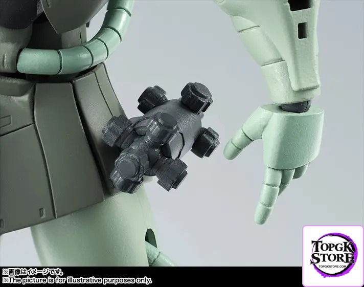 BANDAI – ROBOT Spirits SIDE MS MS-06 Mass Production Zaku ver. A.N.I.M.E. (Licensed) - Photo 7 | TopGKStore