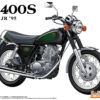 AOSHIMA – 1/12 KAWASAKI Z2 750RS ’73 CUSTOM X Yamaha1JR SR400S LIMITED EDITION ’95 WITH CUSTOM PARTS (Licen