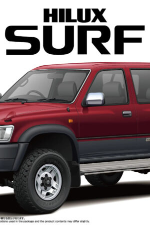 AOSHIMA – 1/24 TOYOTA VZN130G HILUX SURF SSR-X WIDE BODY ’91 X Initial D Nakazato’s GT-R (Licensed) - Photo