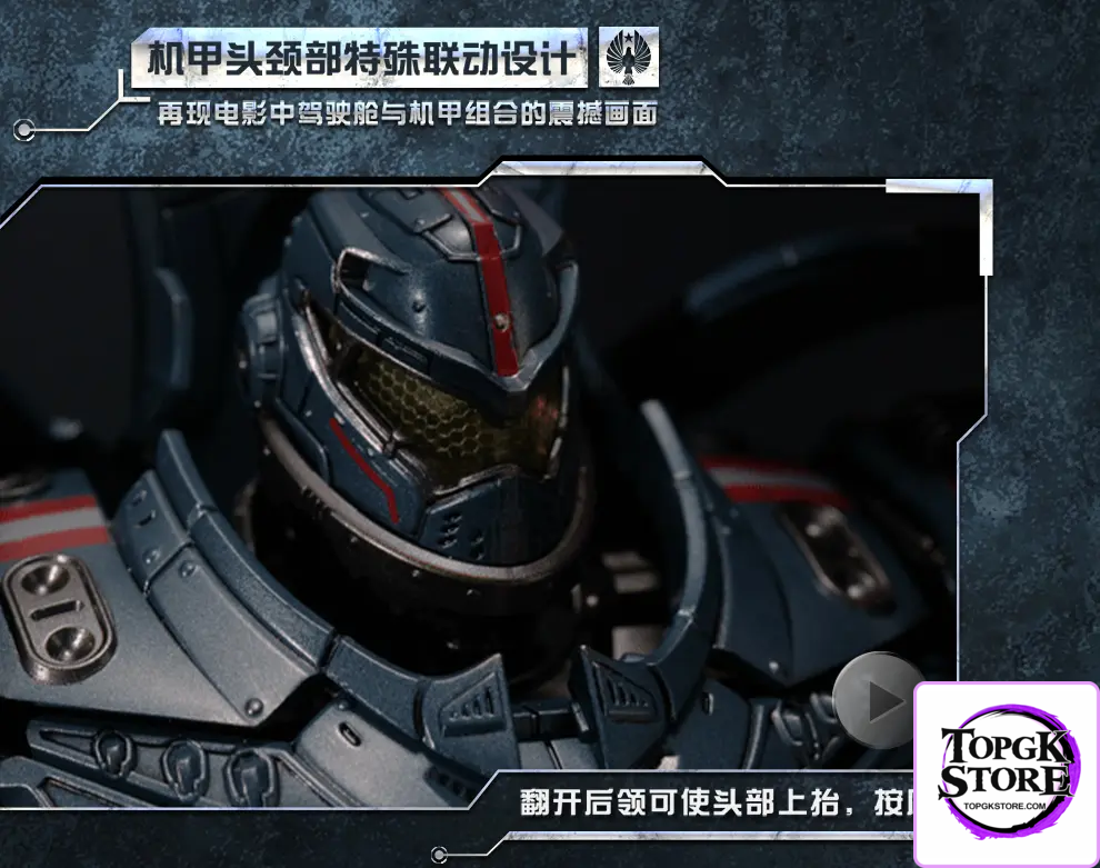 GONG Studio – Resonance Pacific Rim Danger Wanderer Diecast Action Figure (Licensed) - Photo 14 | TopGKStore
