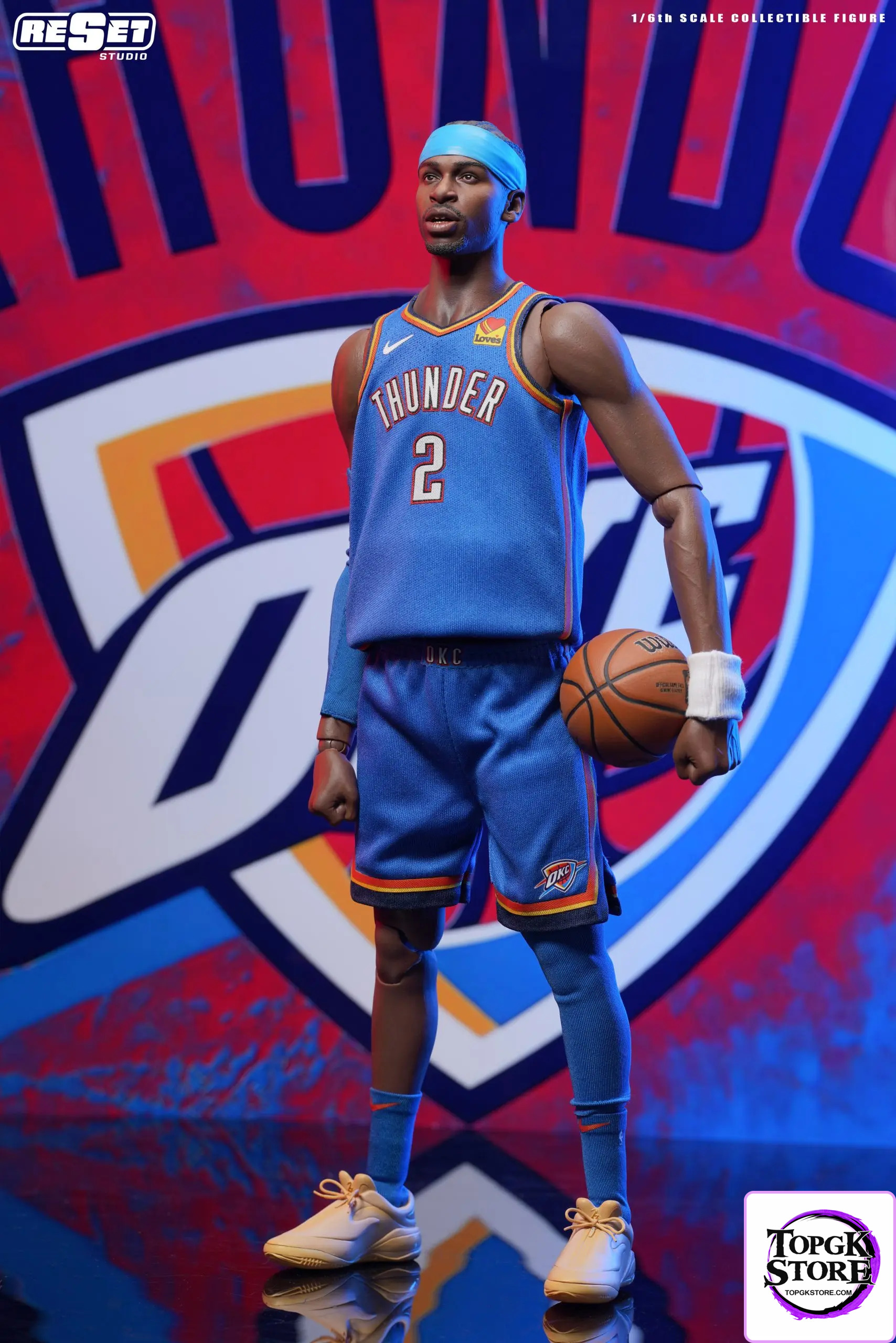 Reset Studio – NBA Oklahoma City Thunder’s Alexander 1/6th Scale Collectible Action Figure Set - Photo 1 | TopGKS