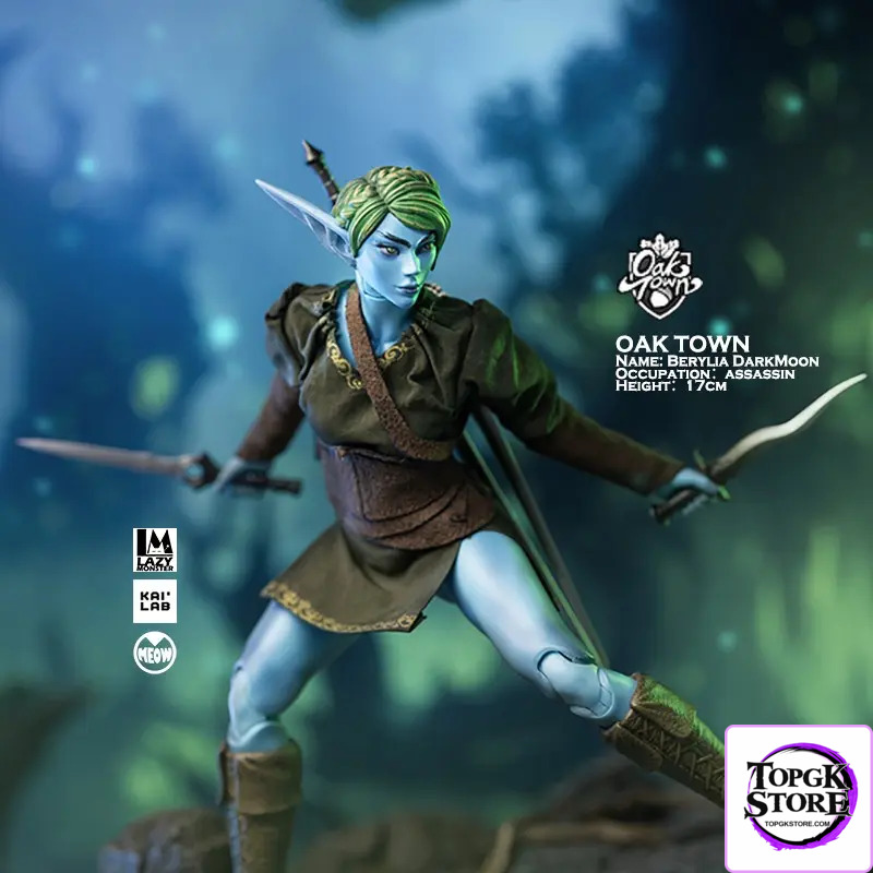 Lazy Monster Studio – Oak town Berylia Dark Moon Assassin & Sorceress (Licensed) - Photo 15 | TopGKStore