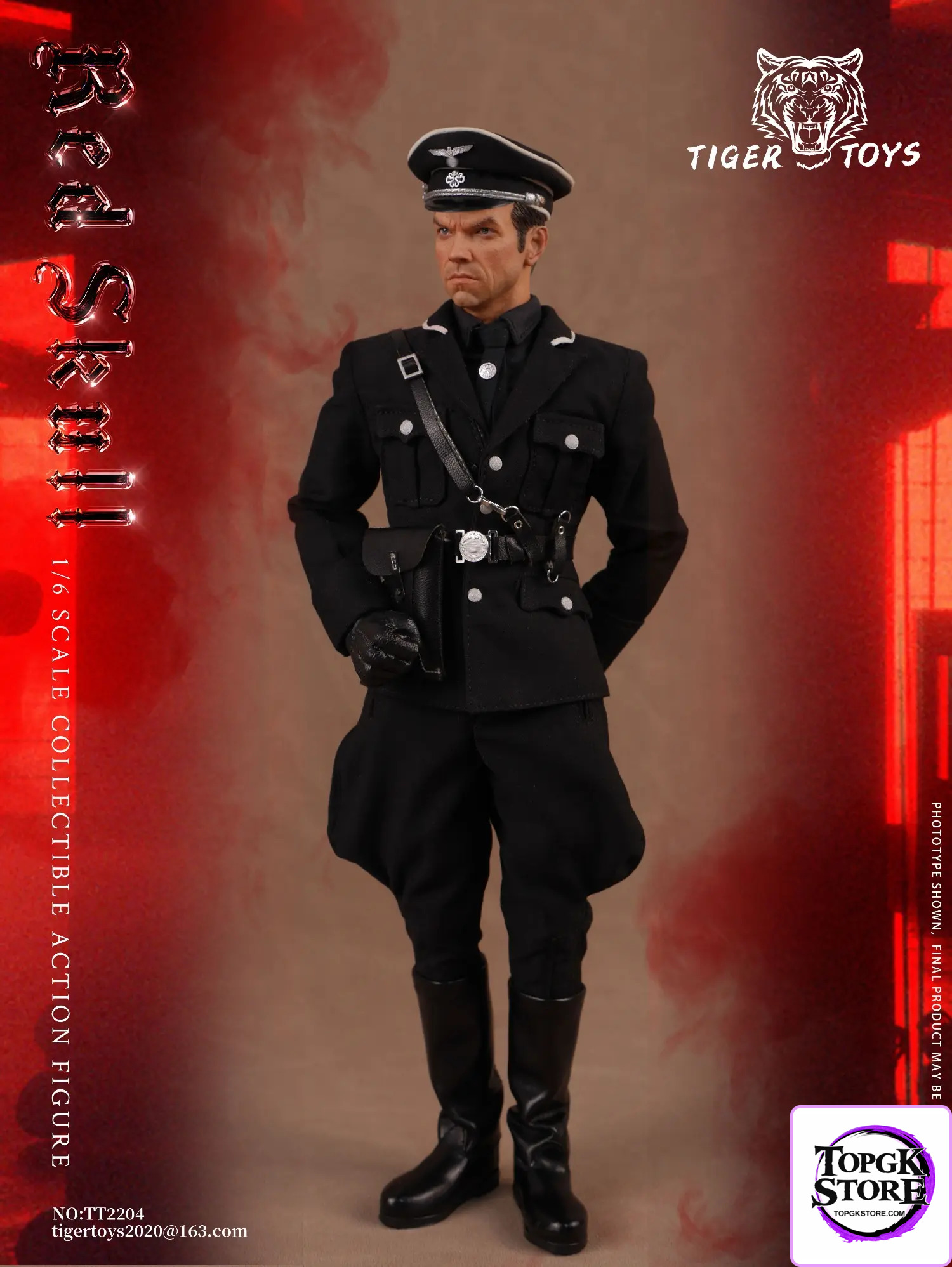 TIGERTOYS Studio – Marvel Red Skull Johann Schmidt 1/6 NO:TT2204 Action Figure - Photo 3 | TopGKStore