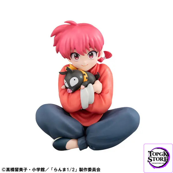 MegaHouse – G.E.M. Series TV Anime “Ranma 1/2” Palm Size Ranma & Shampoo Complete Figure (Licensed) - P