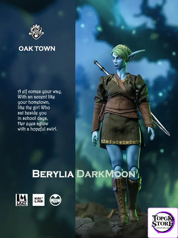Lazy Monster Studio – Oak town Berylia Dark Moon Assassin & Sorceress (Licensed) - Photo 17 | TopGKStore