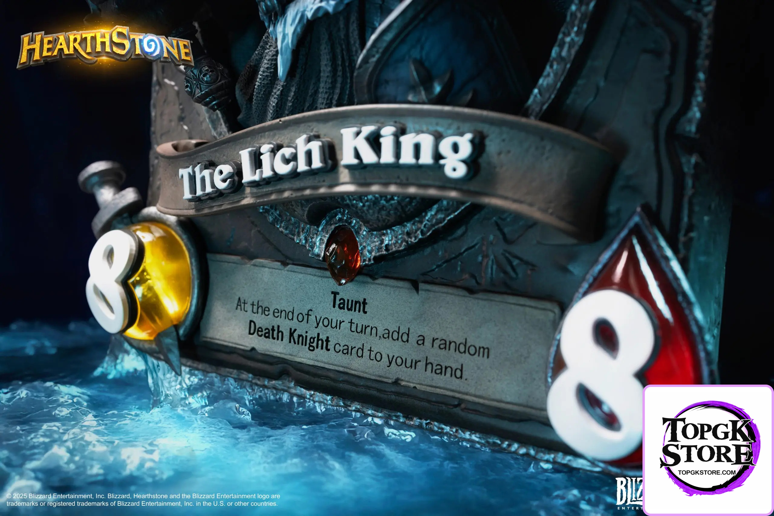 HEX Collectibles – Blizzard Official Licensed Hearthstone Lich King Card Art Statue HEXFRAME04 (Licensed) - Photo 14 |