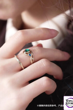 miHoYo – Aventurine Impression Series Ring Set (Licensed) - Photo 2 | TopGKStore