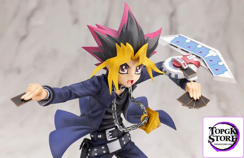 Kotobukiya – ARTFX J Yu-Gi-Oh! Duel Monsters Yugi Muto X Yugi Muto -Passionate Duelists- 1/7 Complete Figure (Licensed)