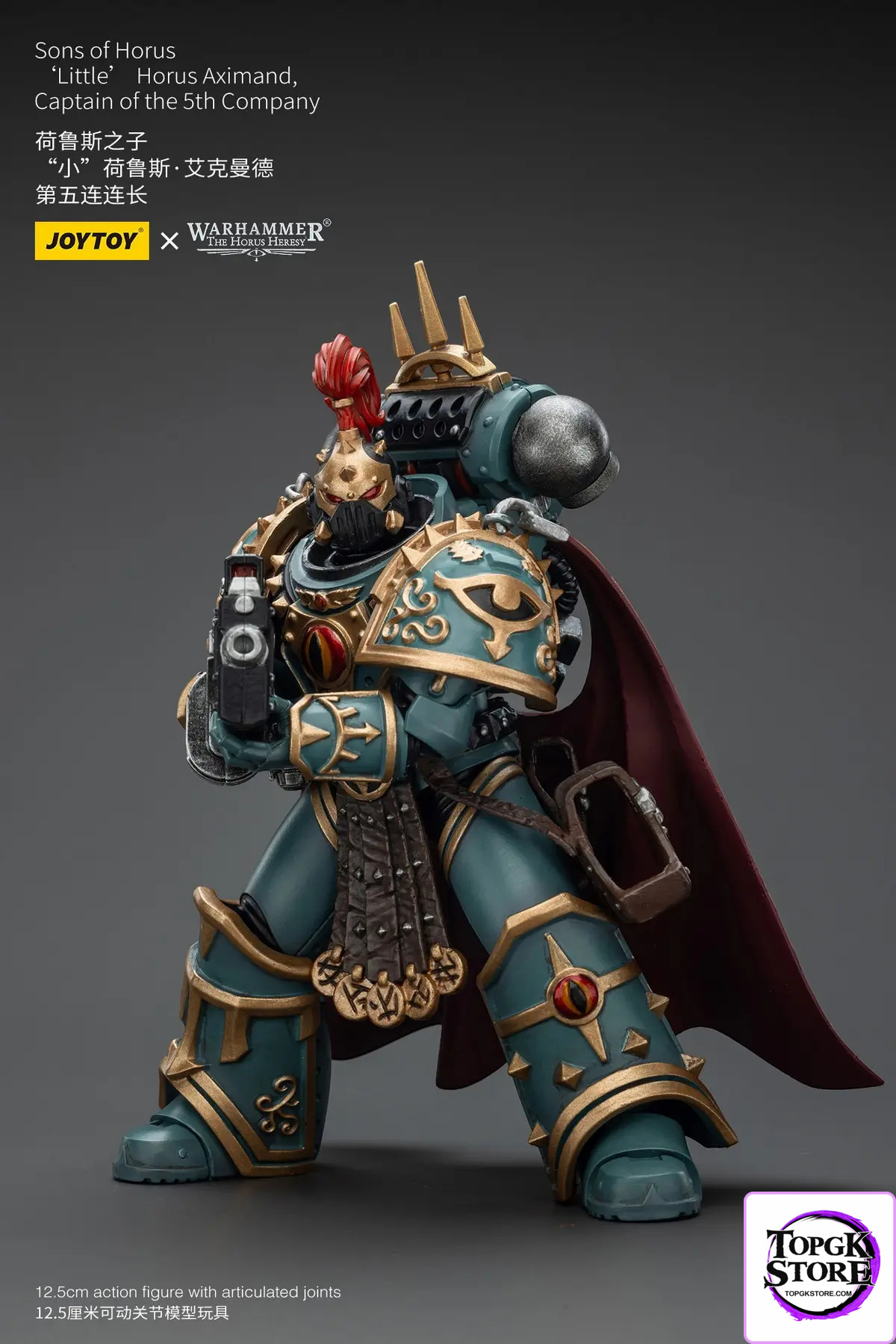 JOYTOY – Sons of Horus ‘Little’ Horus Aximand,Captain of the 5th Company JT01833 (Licensed) - Photo 10 | TopGKSto