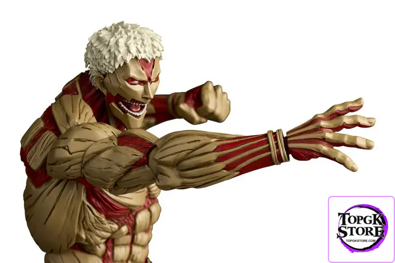 Kaiyodo – Revoltech Amazing Yamaguchi Attack on Titan Armored Titan & Female Titan (Licensed) - Photo 35 | TopGKSto