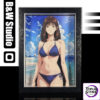 B&W Studio – Slam Dunk Haruko Akagi 3D Decorative Painting - Photo 1 | TopGKStore