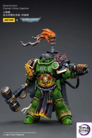 JOYTOY – Salamanders Captain Adrax Agatone X Eradicators Sergeant Bragar X Eradicators Brother T’Kren JT6809 JT52