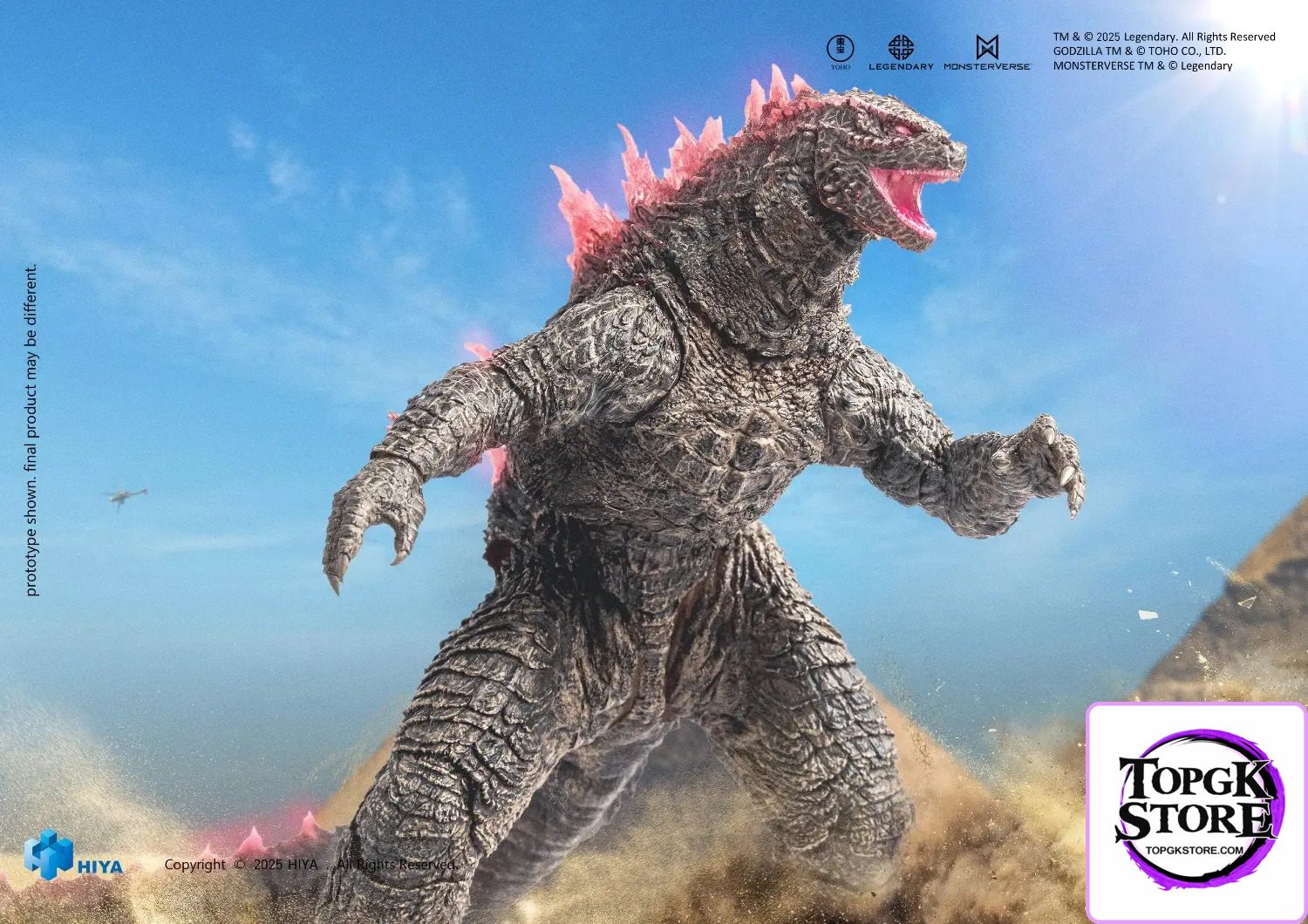 HIYA Toys – Godzilla x Kong: The New Empire Evolved Thermal Blast Godzilla EBG0439 (Licensed) - Photo 5 | TopGKStore