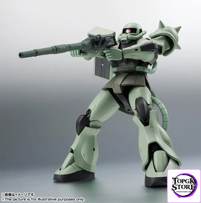 BANDAI – ROBOT Spirits SIDE MS MS-06 Mass Production Zaku ver. A.N.I.M.E. (Licensed) - Photo 3 | TopGKStore