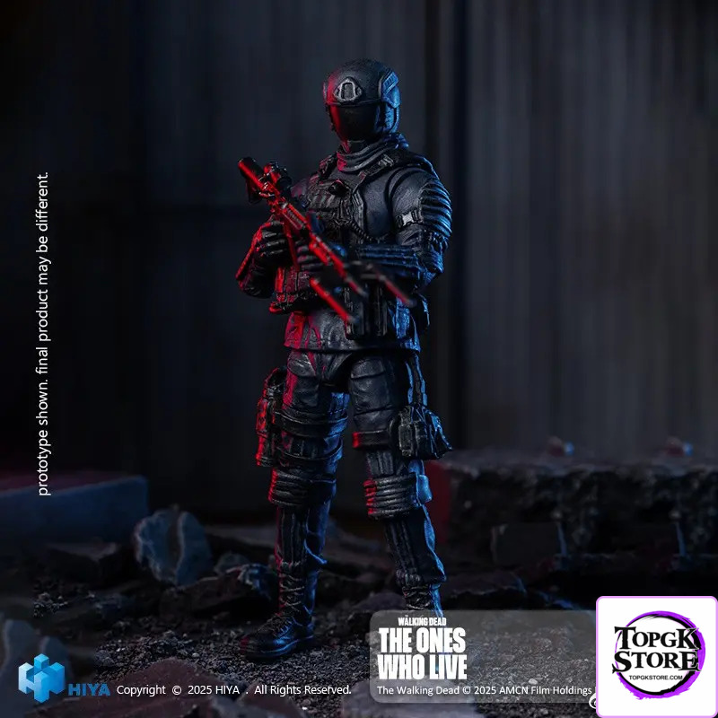 HIYA Toys – The Walking Dead: The Ones Who Live Civic Republic Military Soldier EMW0435 (Licensed) - Photo 7 | TopGKSto