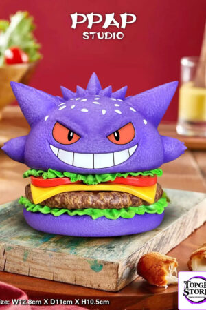 PPAP Studio – Pokémon Purple Sweet Potato Gengar Burger - Photo 1 | TopGKStore