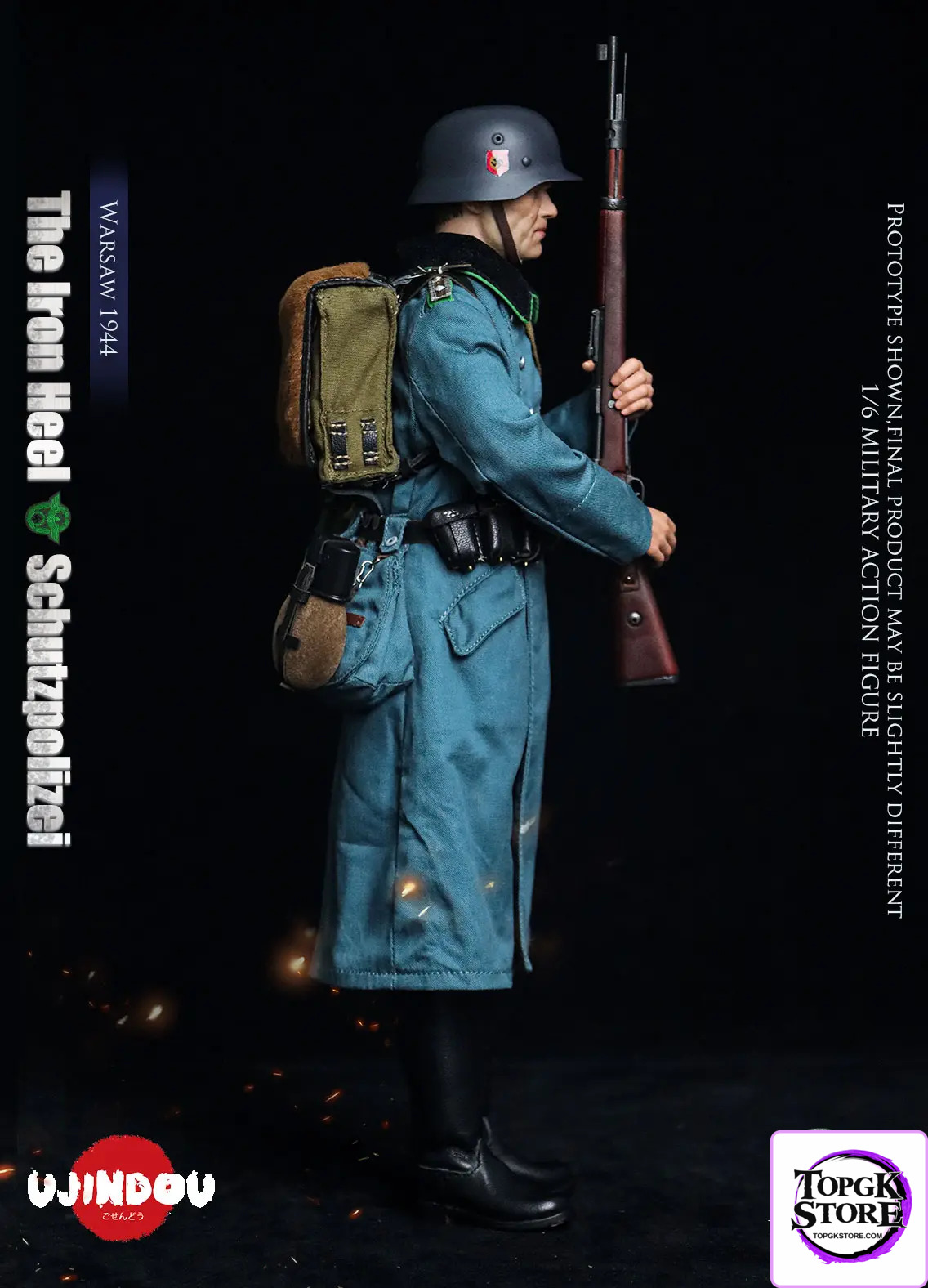 UJINDOU – 1/6 The Iron Heel-WWII German Schutzpolizei Warsaw 1944 UD9057 (Licensed) - Photo 12 | TopGKStore