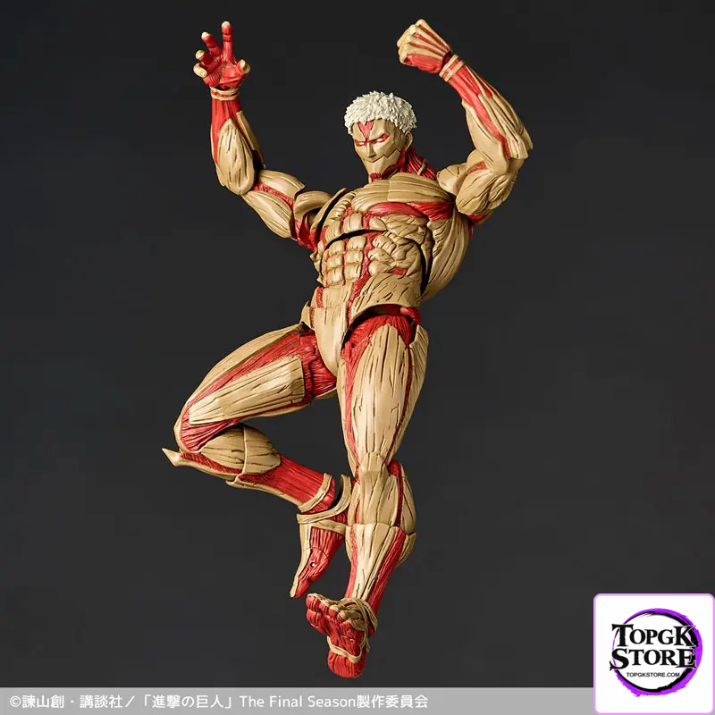 Kaiyodo – Revoltech Amazing Yamaguchi Attack on Titan Armored Titan & Female Titan (Licensed) - Photo 10 | TopGKSto
