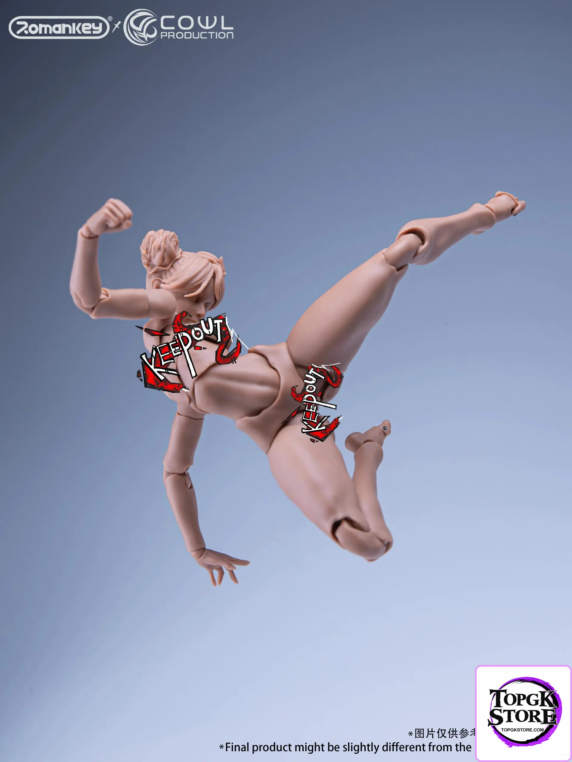 Romankey Studio – 1/12 Scale Highly Articulated Female Body Reissue (Licensed) - Photo 2 | TopGKStore