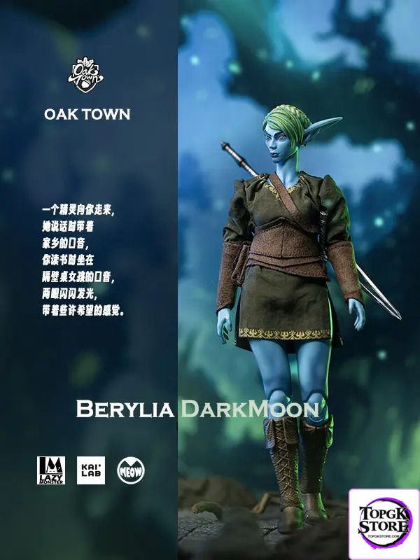 Lazy Monster Studio – Oak town Berylia Dark Moon Assassin & Sorceress (Licensed) - Photo 3 | TopGKStore
