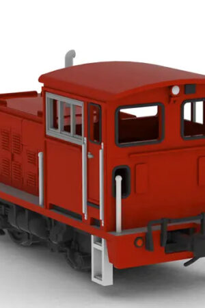 PLUM – Small Locomotive (L Type Orange & Convex Type Green) 1/80 Plastic Model (Licensed) - Photo 1 | TopGKStore